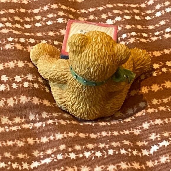 Vintage 1995 Priscilla Hillman L Alphabet Bear Cherished Teddies - Picture 2 of 5